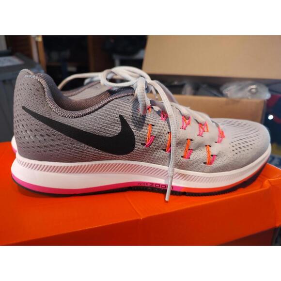 Nike Zoom Running Shoes - Gray/Pink - Picture 4 of 7